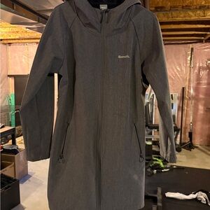 Bench Women's Charcoal Hooded Ski Jacket